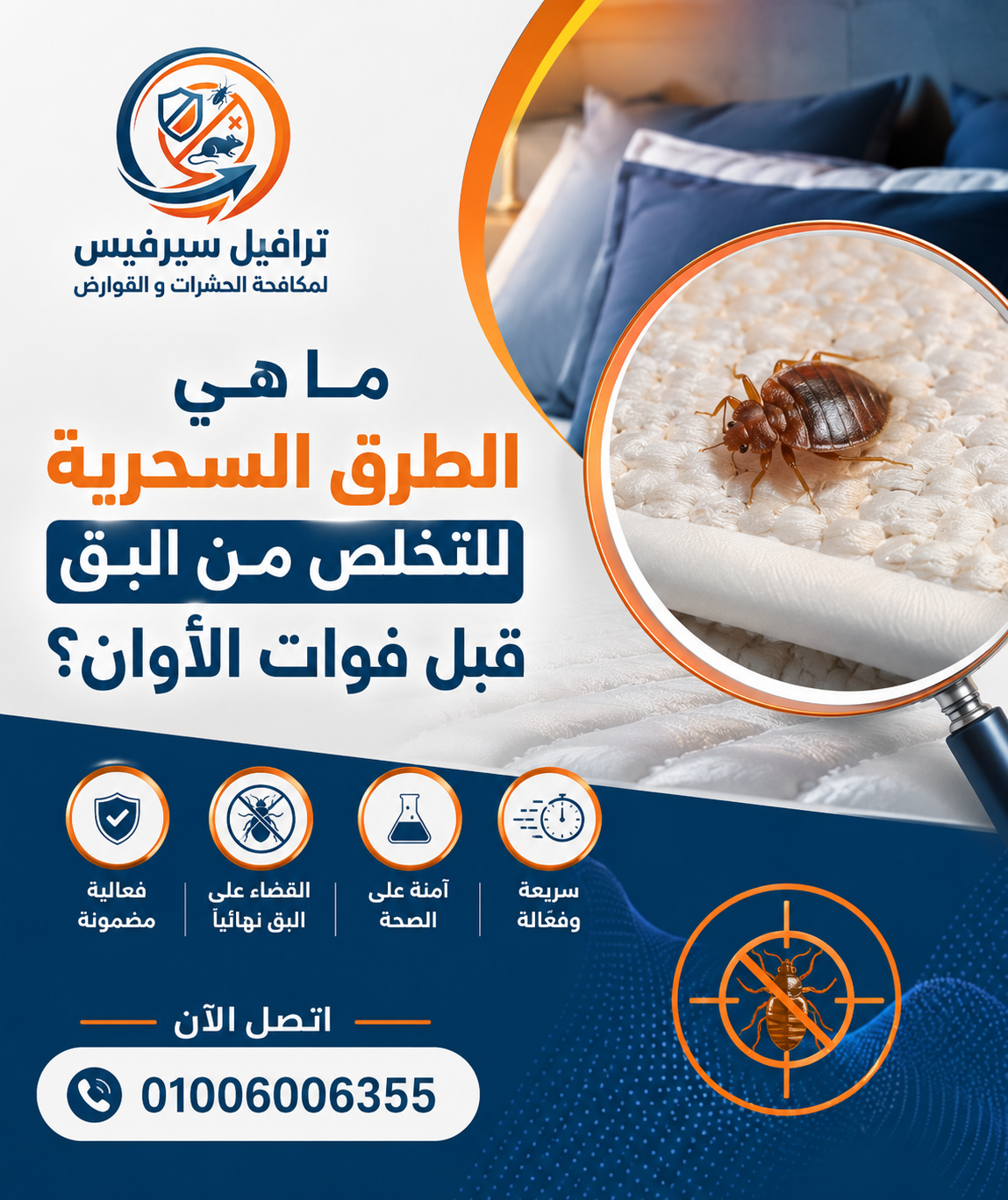 ما هي الطرق السحرية للتخلص من البق قبل فوات الأوان؟