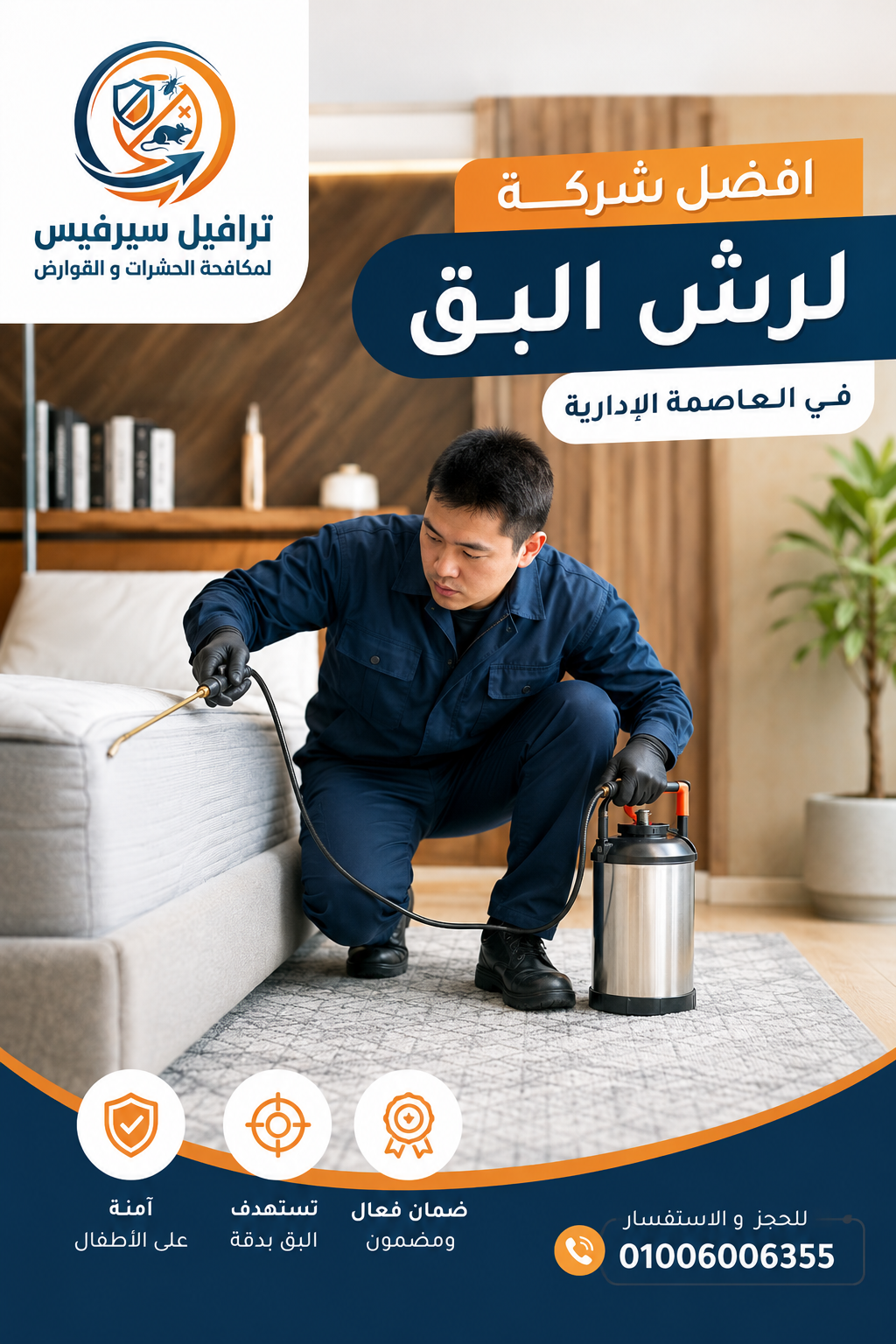 افضل شركة لرش البق في العاصمة الإدارية